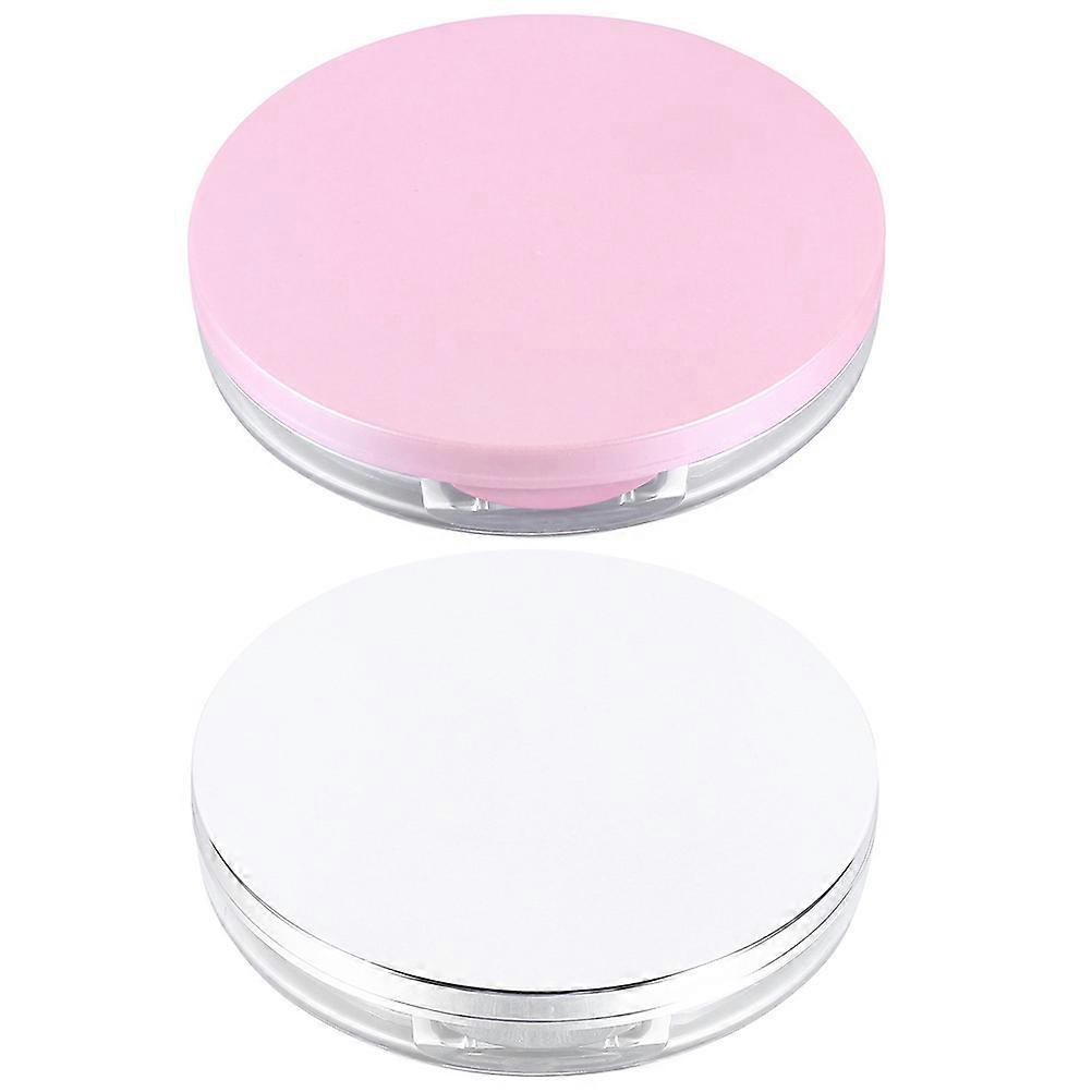 Cosmetic Sponge Boxes Powder Puff Storage for 8Sets Assorted Color