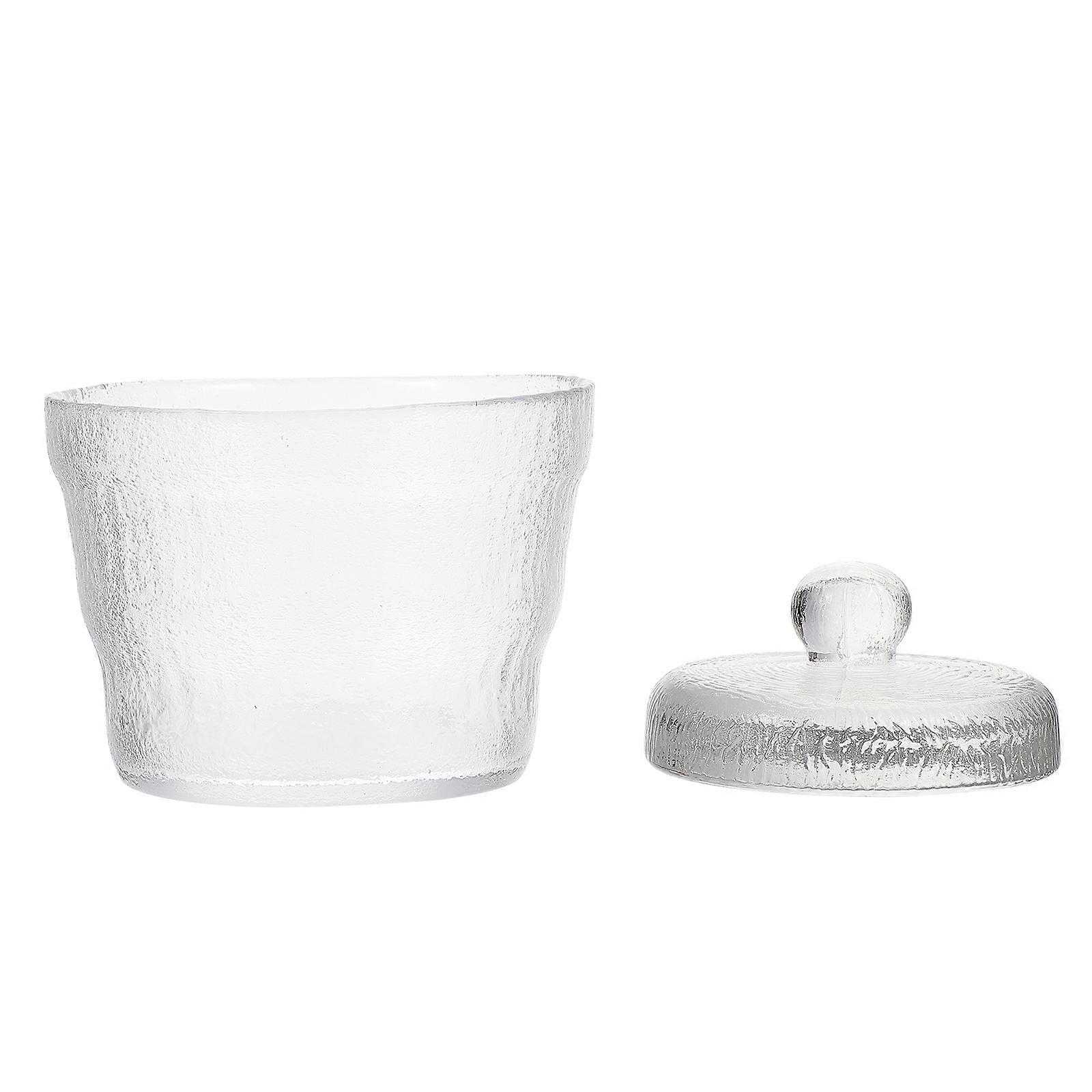 Pickle Container Glass Storage Jar for Home Use 2Pcs with Lid