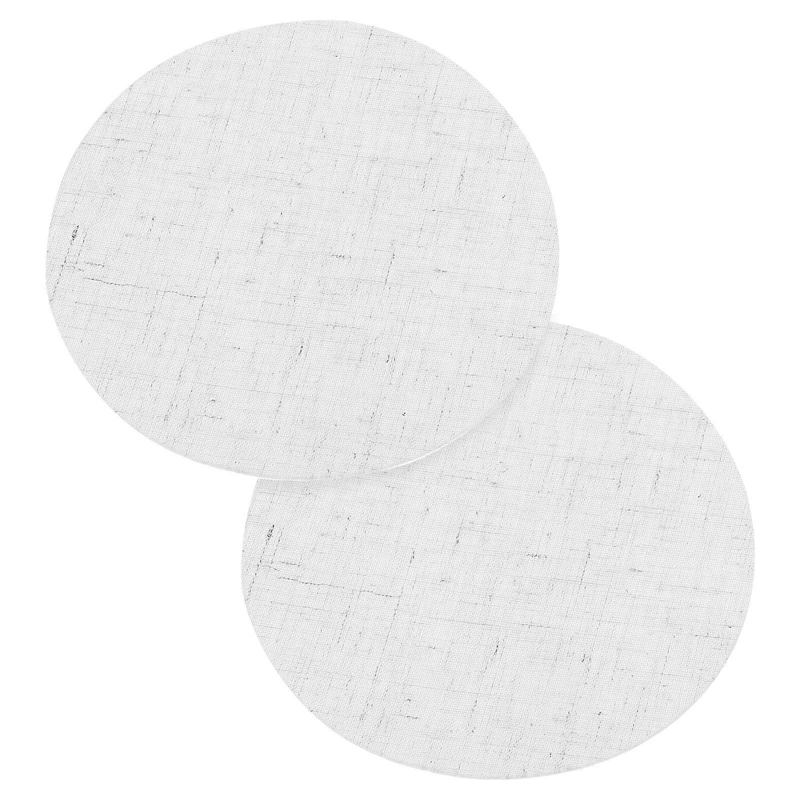 Round Fabric Ceiling Lamp Shade for Dazzling Proof Light 10Pcs Set