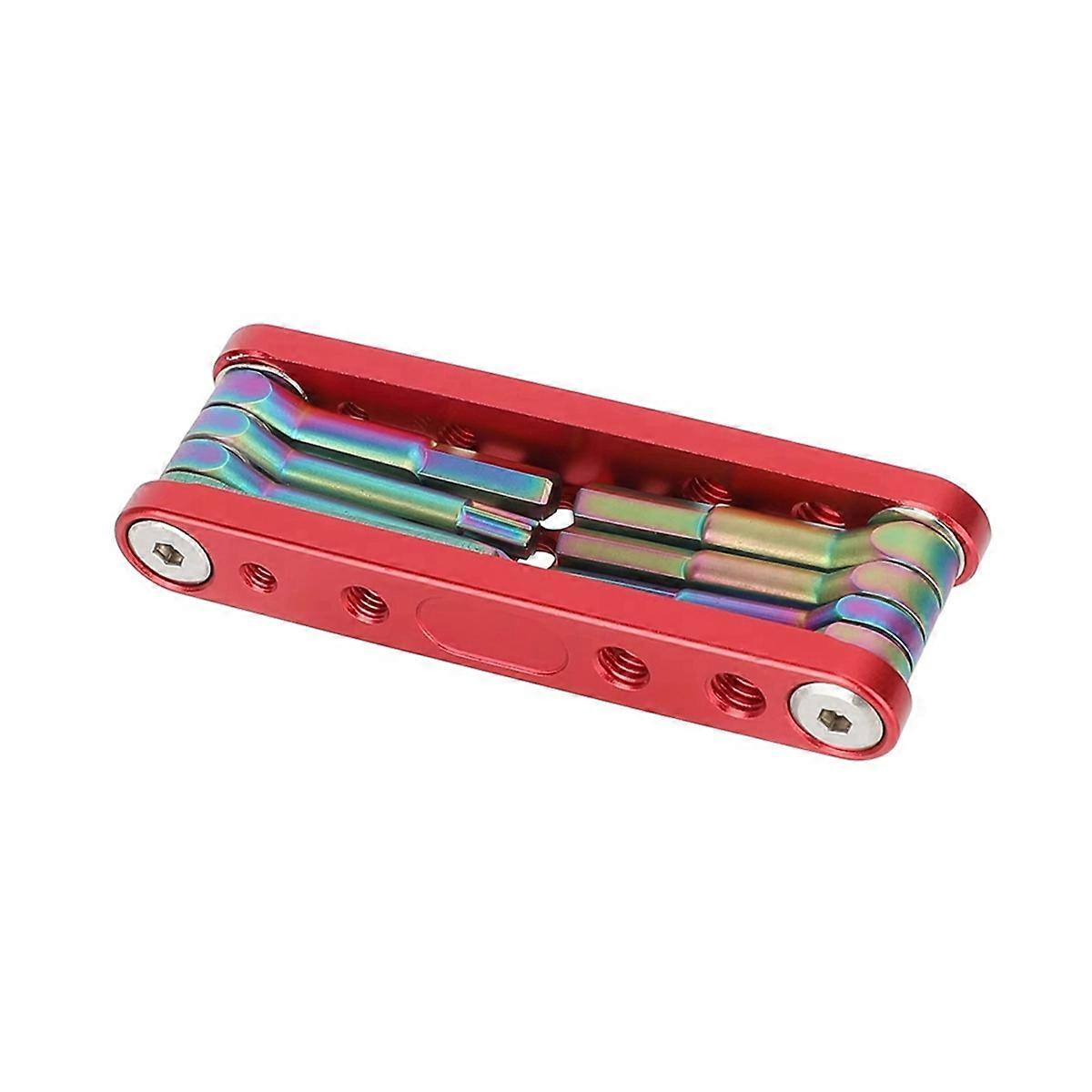 Multi-Tool Folding Hexagon Socket Wrench Folding Plumb Screw Tool