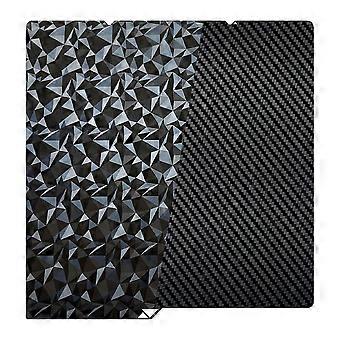 264x276mm for S1C Build Plate,Double Sided PEO PET Build Plate Flexible Spring Steel Heated Printing