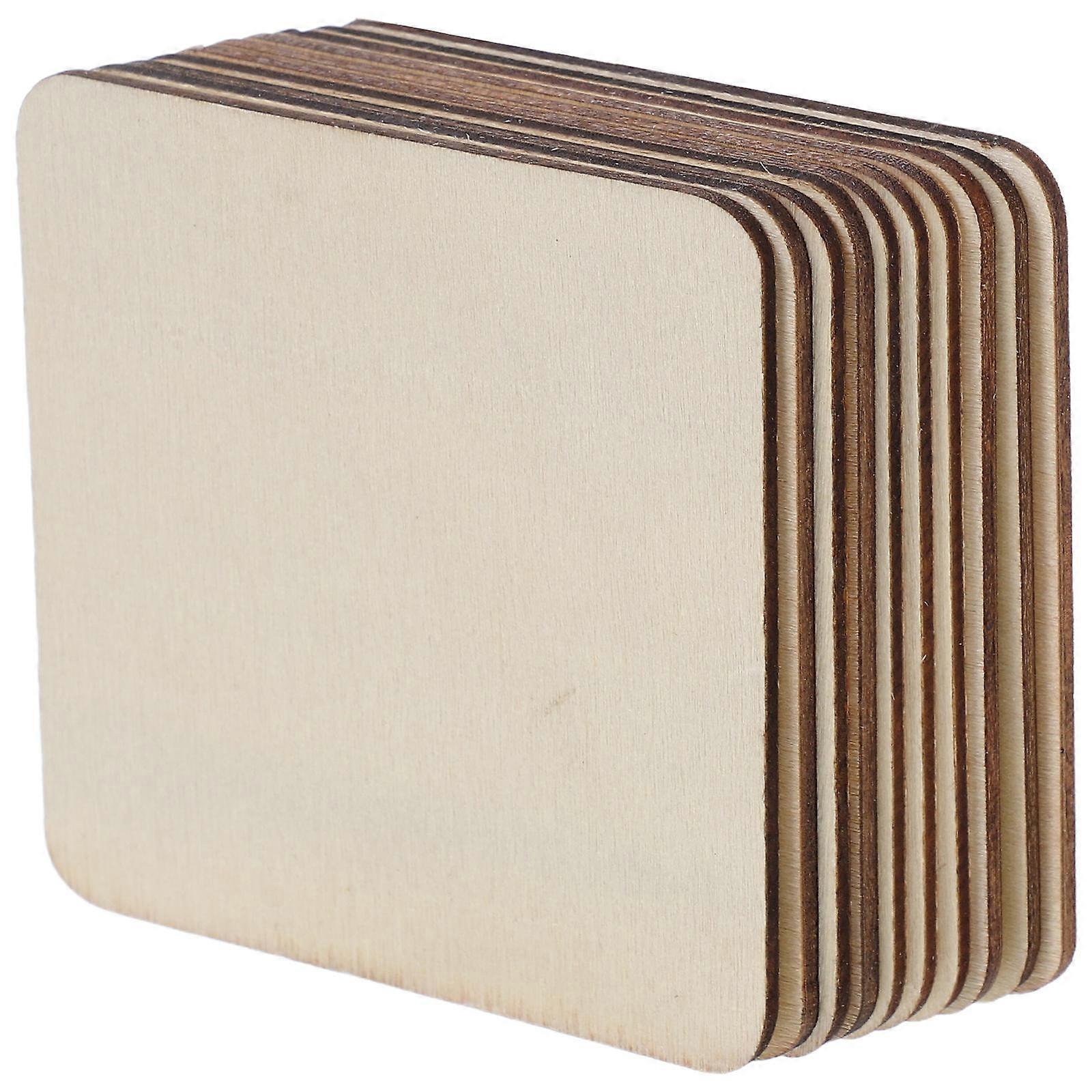 Natural 70Mm Wooden Slices For Crafters And Artists In 30Pcs Quantity Great For Sign Making And Decoration