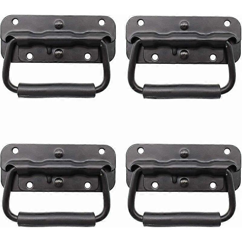 Pieces Flight Case Handle, Toolbox Spring Handle, Pull Spring Folding Handle,