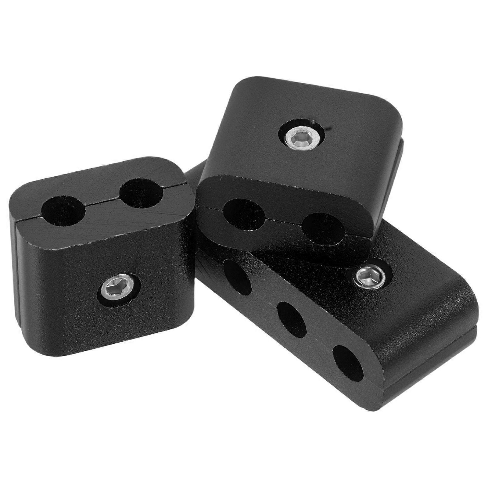 Cord Management Clips Wire Separator Car Engine Aluminum Alloy Wire Management Vibration Resistance Precision Clamping Design 3Pcs