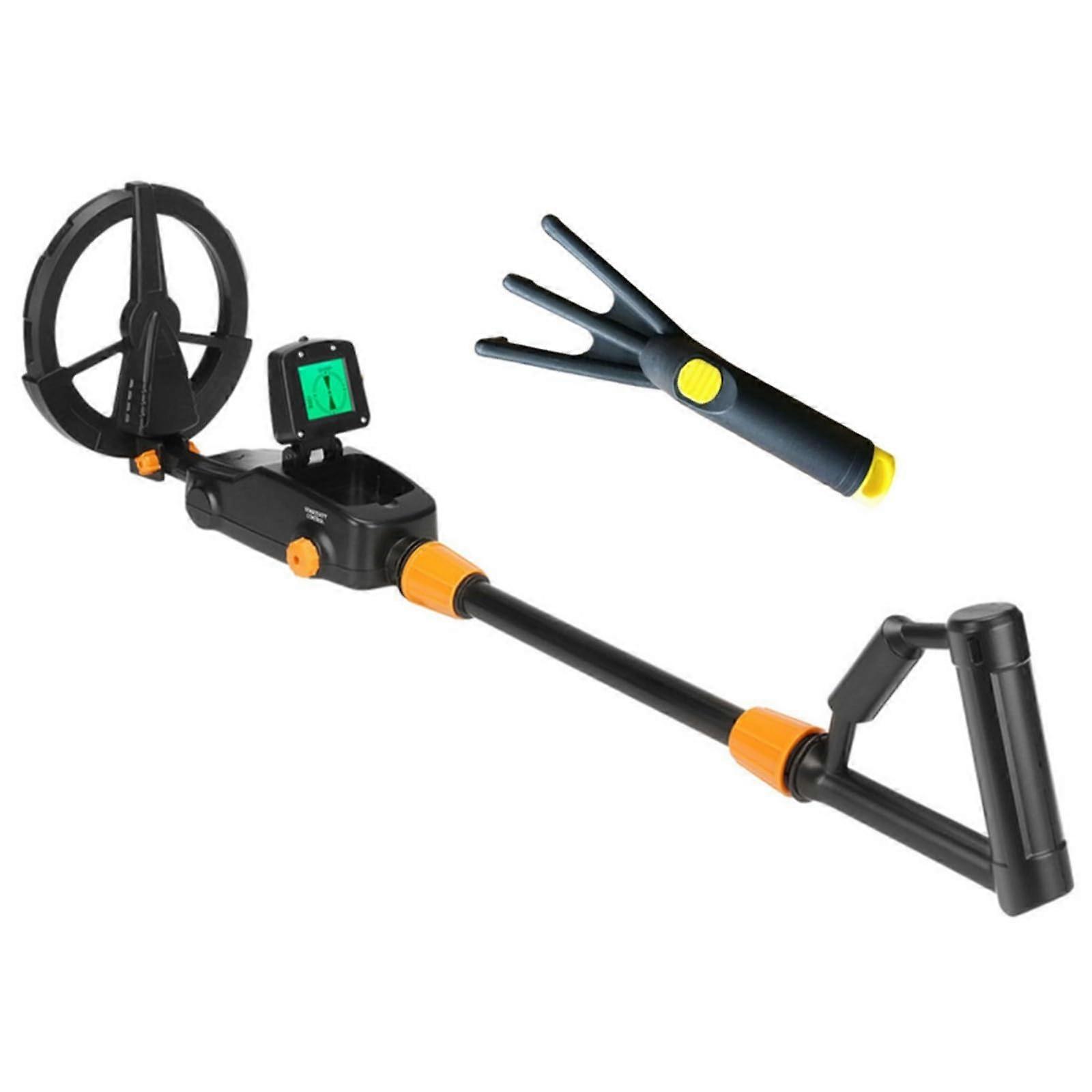 Kids Adventure Metal Detectors Digging Tool Included Adjustable Sensitivity LED Indicators Interactive Detectors Set