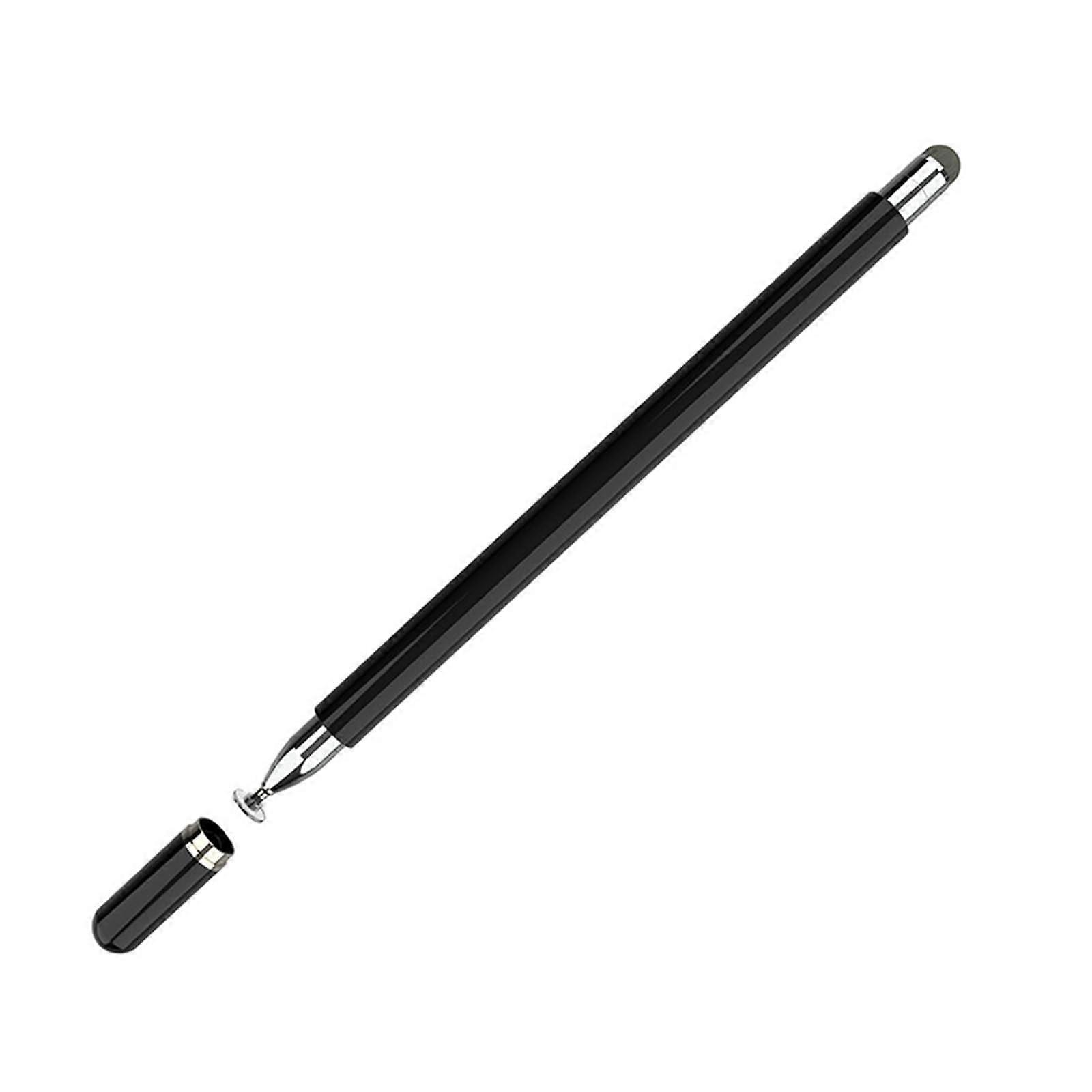 Capacitive Touch Pen Ergonomic Grip  Sensitivity Stylus Note Taking Creative Work Black