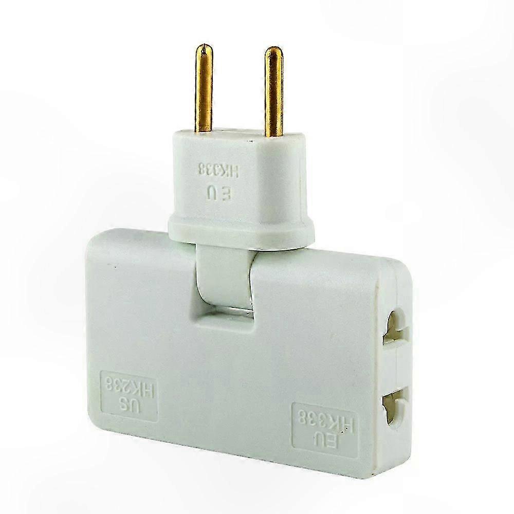 180 Degree Rotating EU Plug Adapter, Multi Socket Wireless Charger Converter