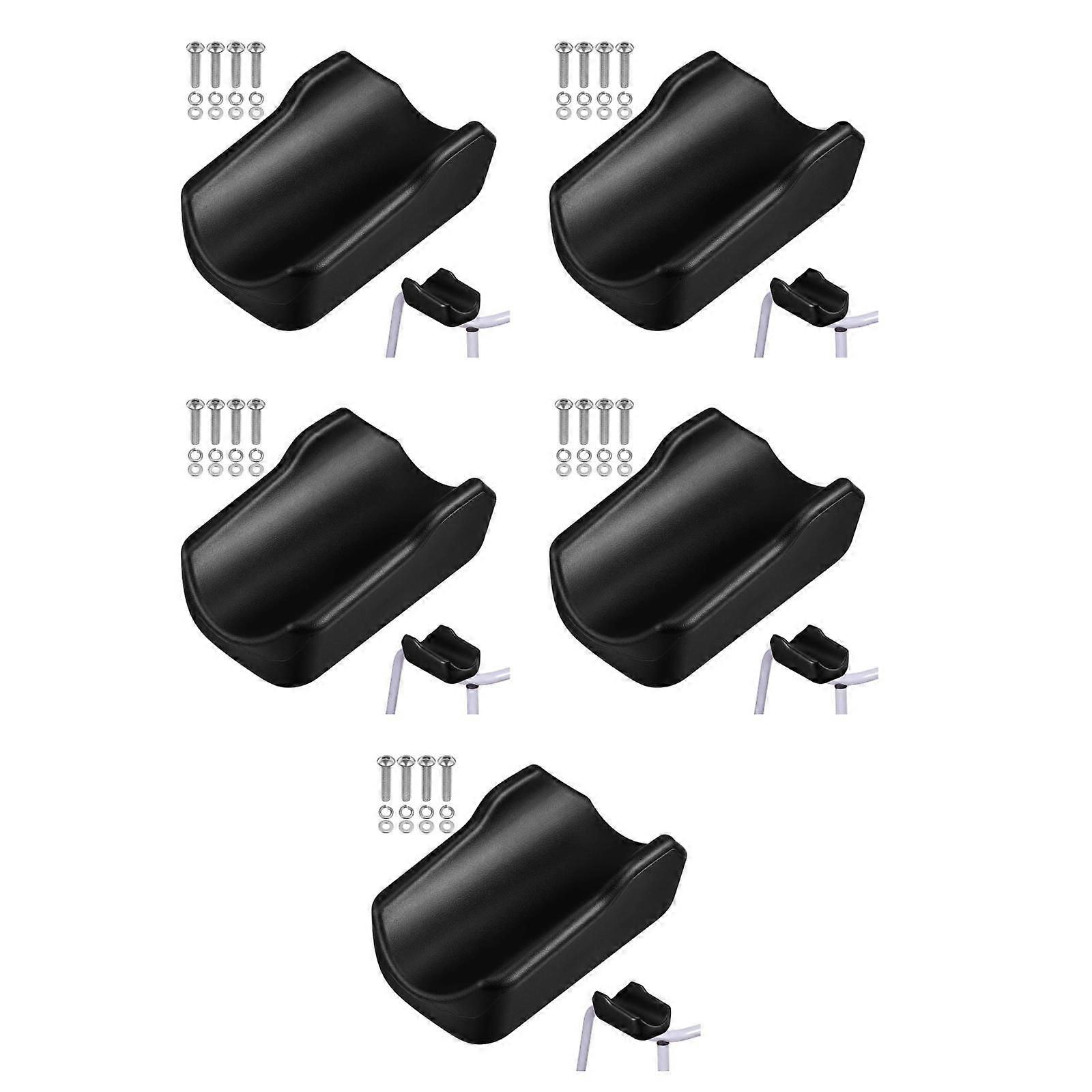 5pcs Rollator Armrest Pad Upright Walker Elbow Soft Forearm Pad Senior Walker Replacement Armrest Cushion For Stand-Up Rollator