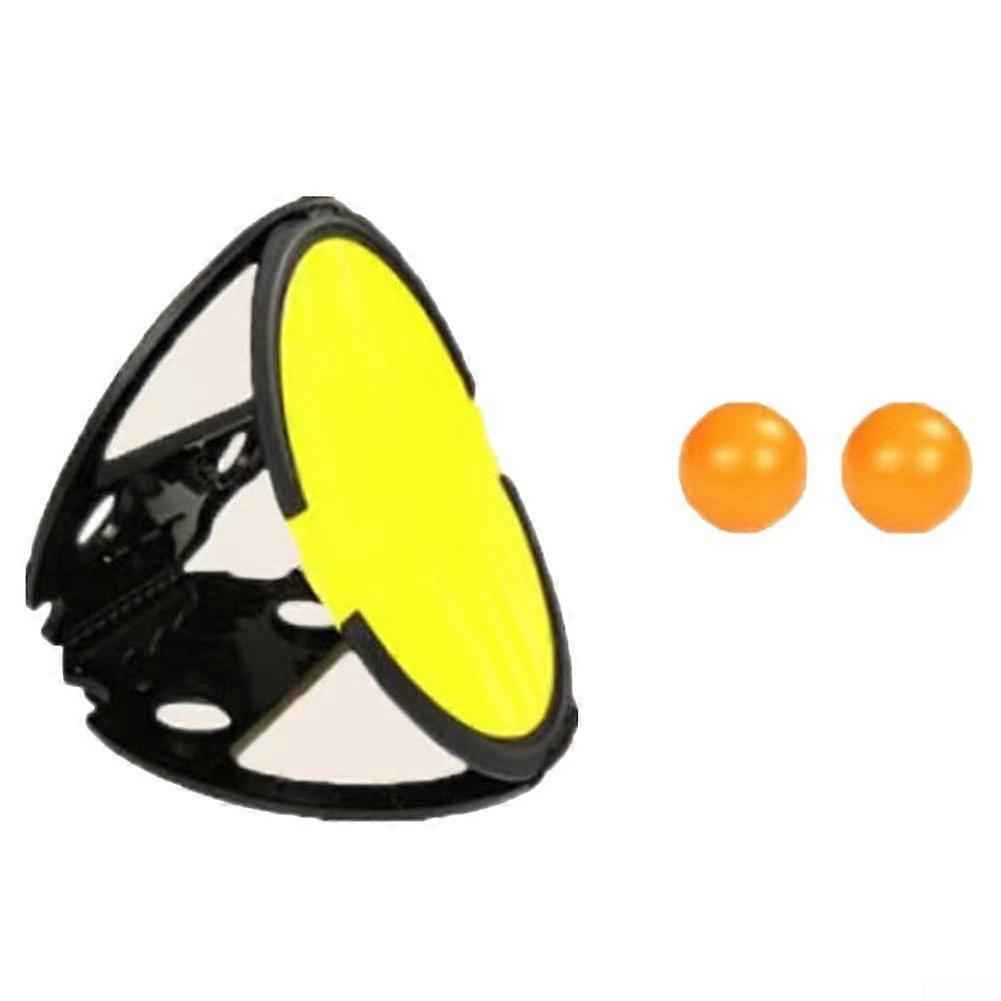 Catch Ball Game For All Ages With Comfortable Grip Rackets In Black For Enhanced Play Experience