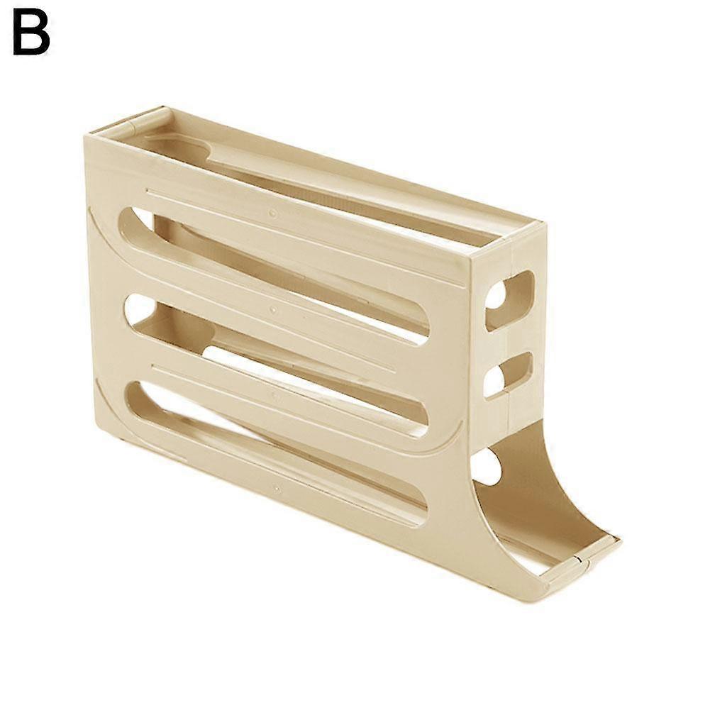 Egg Storage Box Holds 30 Eggs Space Saving Gravity Feed Dispenser BPA Free Plastic