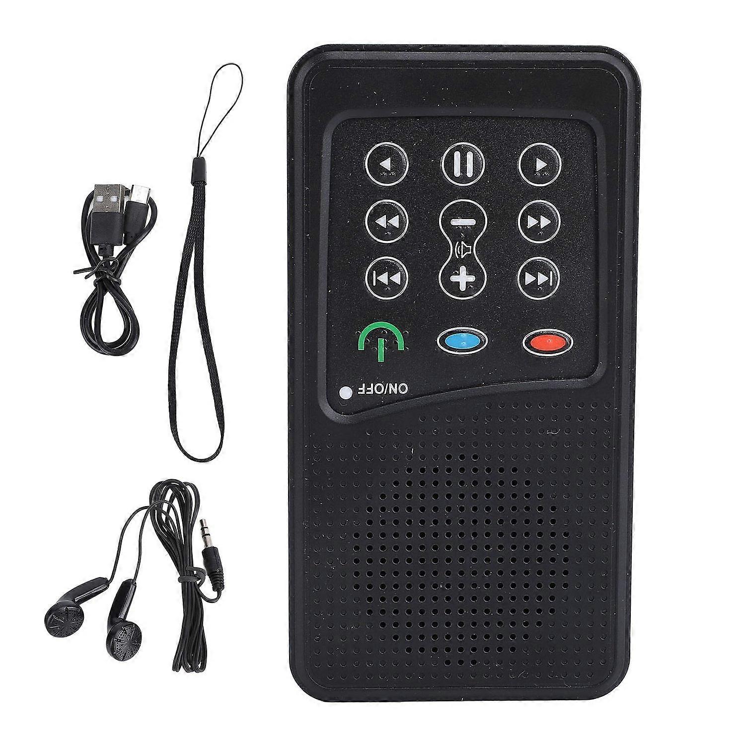 Scripture Audiobook Player Solar Powered Portable Electronic Sound Scripture Reader with 4G Capacity