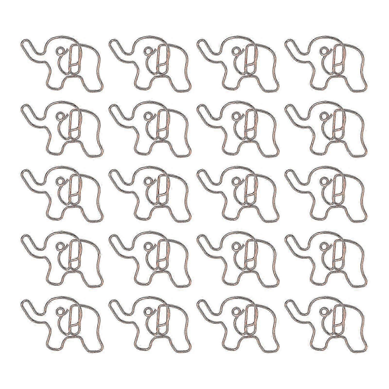 High-quality Metal Paper Clip, Cute Styling Exquisite Craftsmanship, Suitable for Document Classification and Daily Use in Office, Home Sett