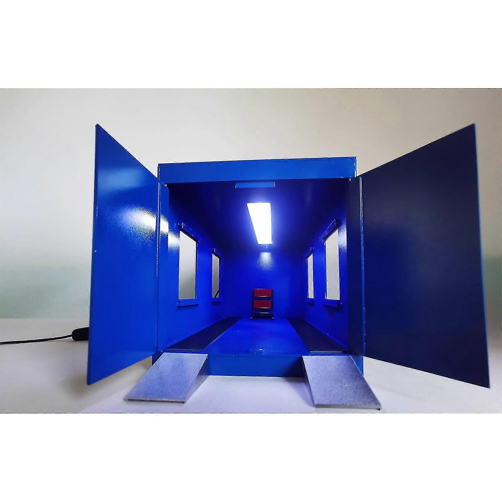 1/18 Scale Model Car Garage Workshop Maintenance Repair Prop Scene Toy