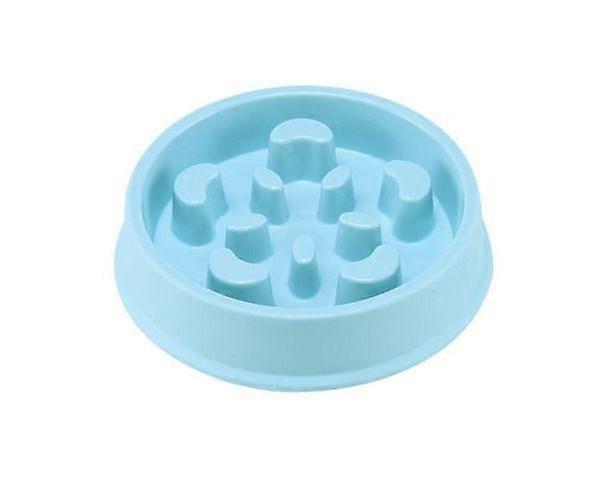 Interactive Pet Slow Feeder Bowl - Dark Blue