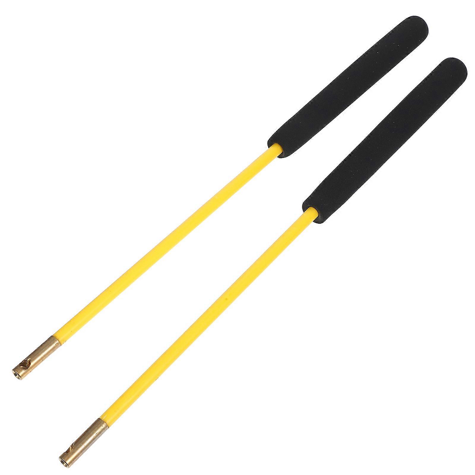 Ergonomic Diabolo Stick Replacement for Playing with Comfortable Grip 2Pcs