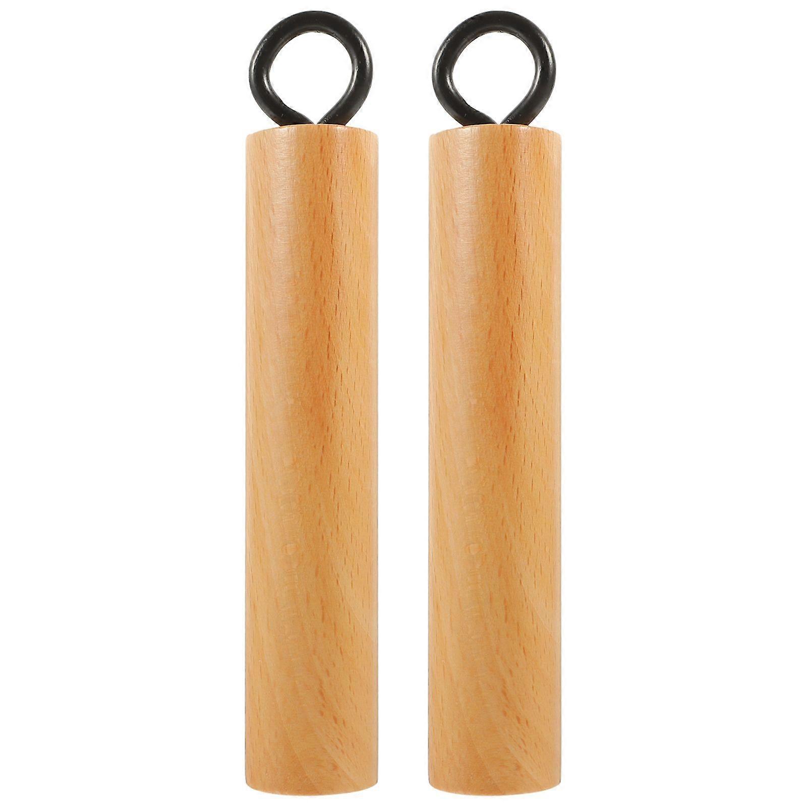 2Pcs Wooden Pot Handle Universal Pot Handle Detachable Pot Handle Long Handle Grip Replacement