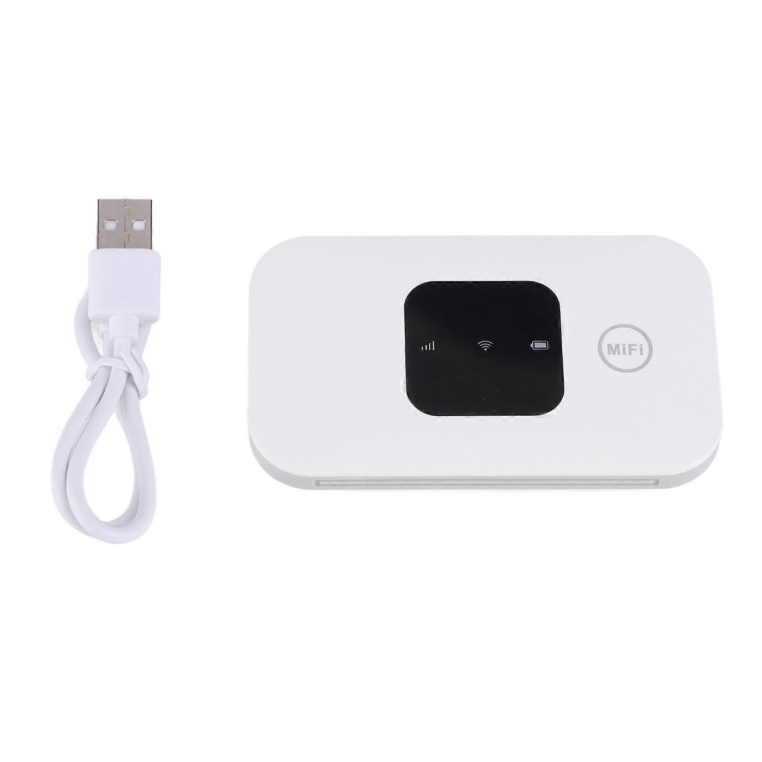 Portable Wifi High Speed White Portable Small 4G Mobile WiFi Hotspot Router for Phone Laptop Desktop