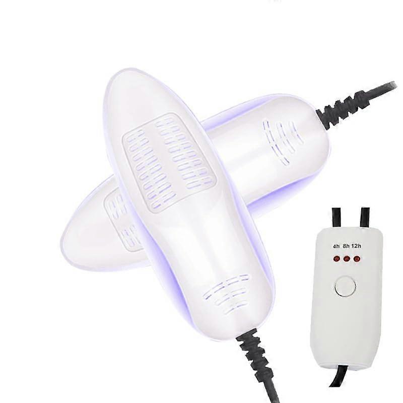 Shoe Dryer with UV Sterilization and Timed Heating for Shoes, Boots, Gloves, Hats, and Socks