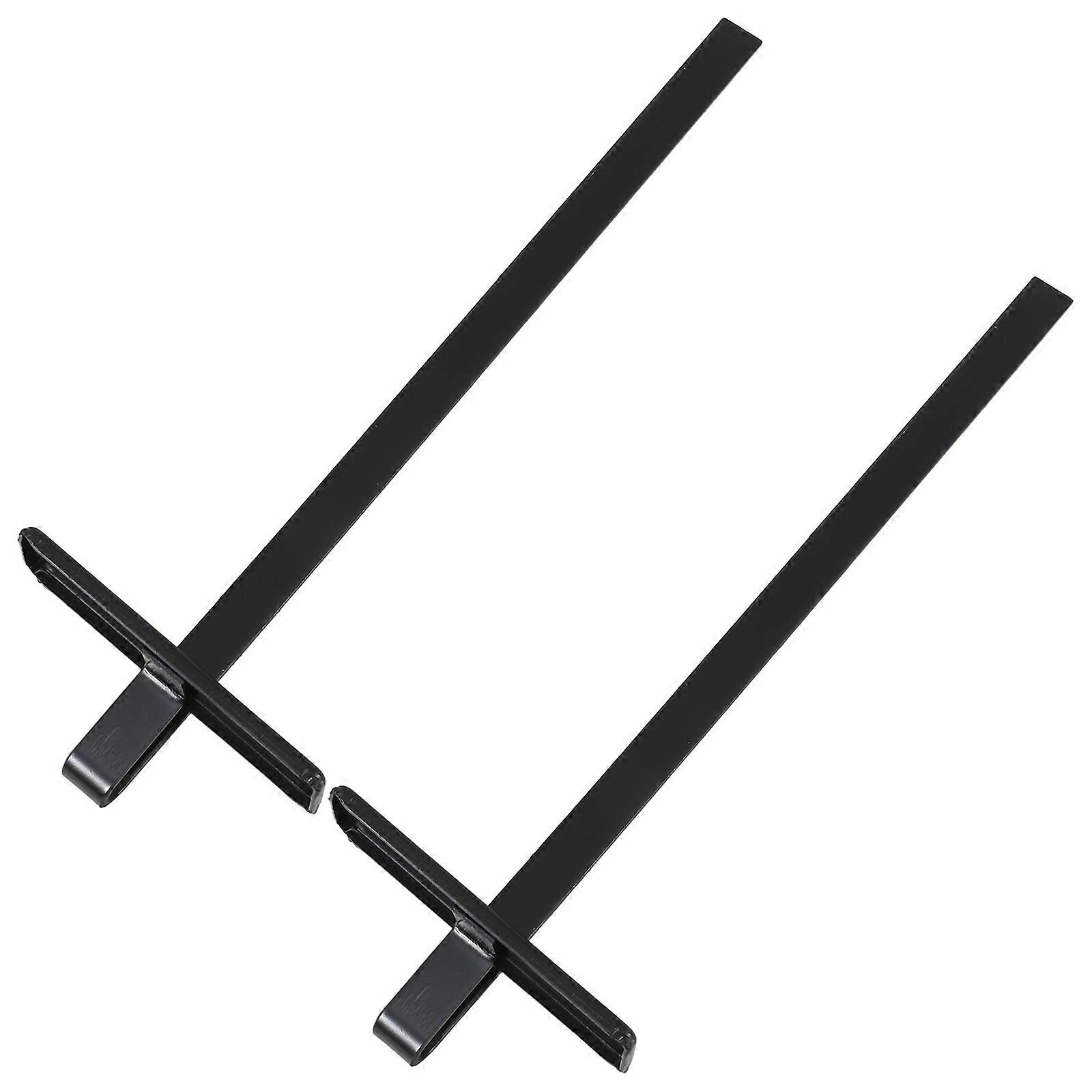 Adjustable Rip Fence 2Pcs Circular Saw Guide For DIY Enthusiasts 24.50X8.00X3.50CM Durable Metal Design For Accurate Woodworking Projects