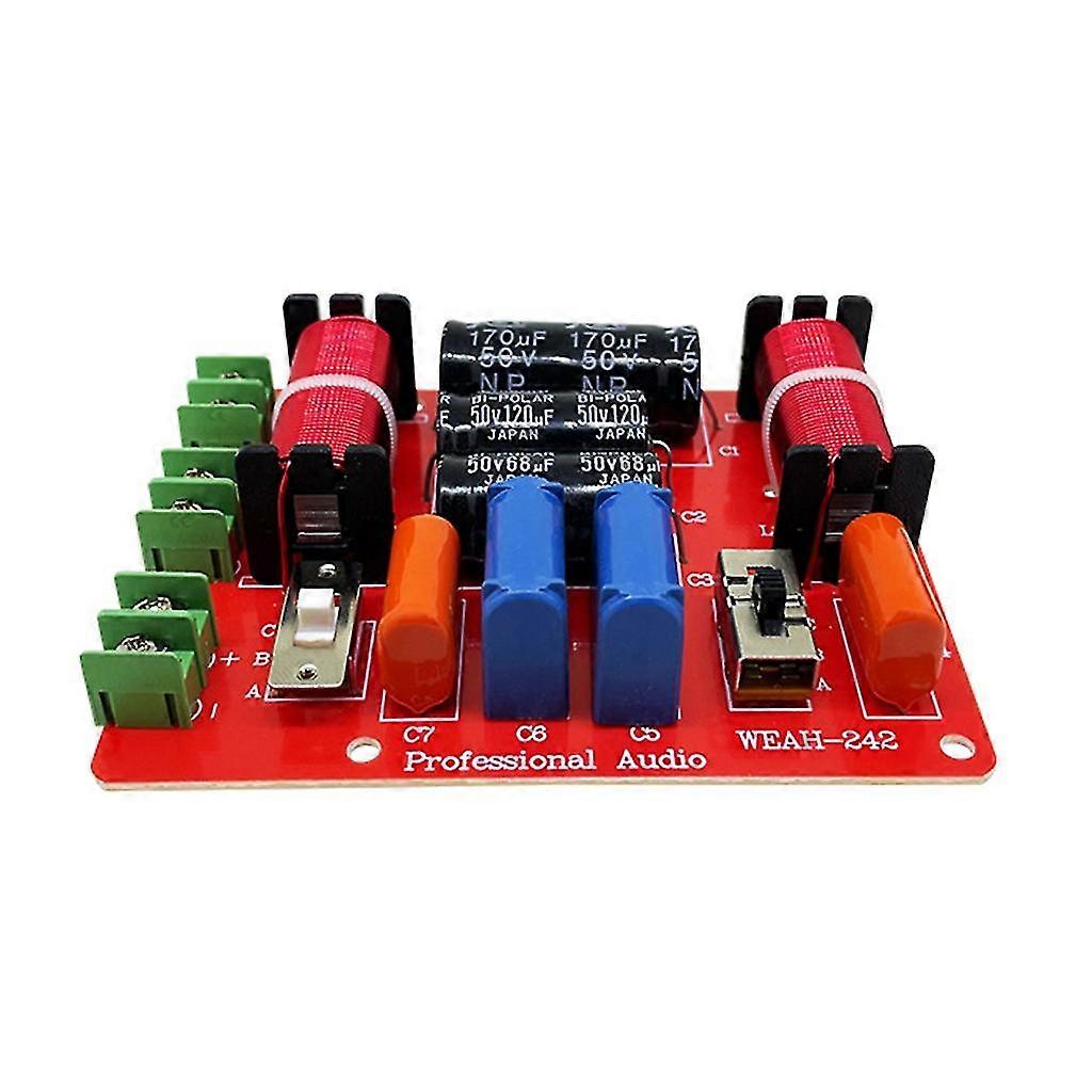 400W Adjustable Multi Speaker Treble/Bass 2 Unit Audio Frequency Divider 2 Way