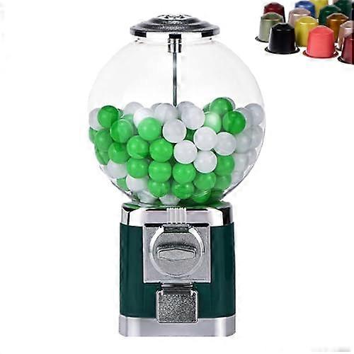 Large Capacity Gumball Vending Machine with Transparent Display, No Coin Capsule Dispenser for Home and Retail
