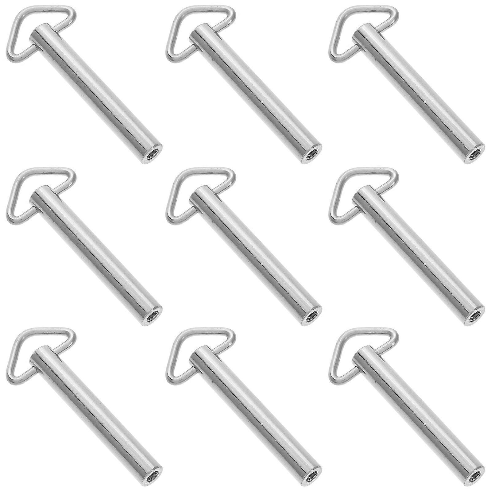 Silver Butterfly Winding Keys for Music Box Use 10Pcs Replacement Handles