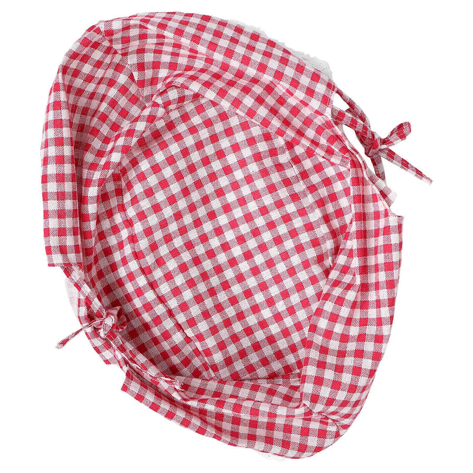 Picnic Basket Liner Replacement Fabric Insert for Rattan Basket Liner Multi