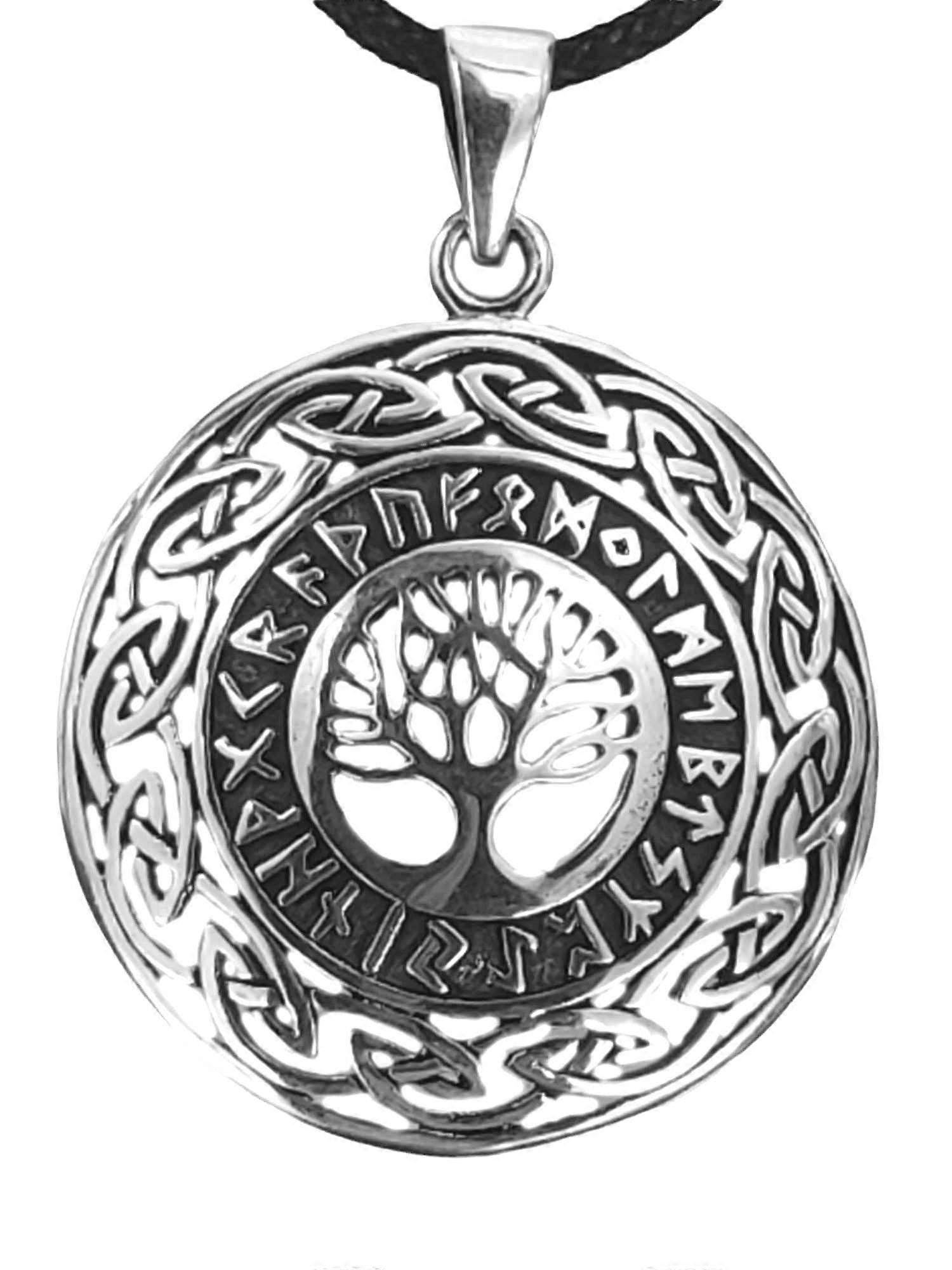 Lebensbaum 324 Mit Korbkette - Silber