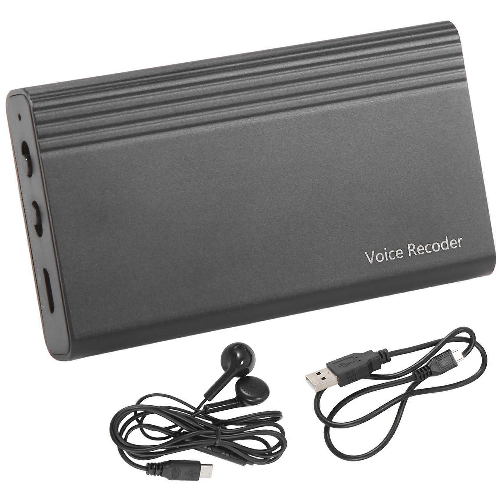 Voice Activated Recorder Mini Digital Audio Dictaphone Professional Voice Activated Audio Recorder