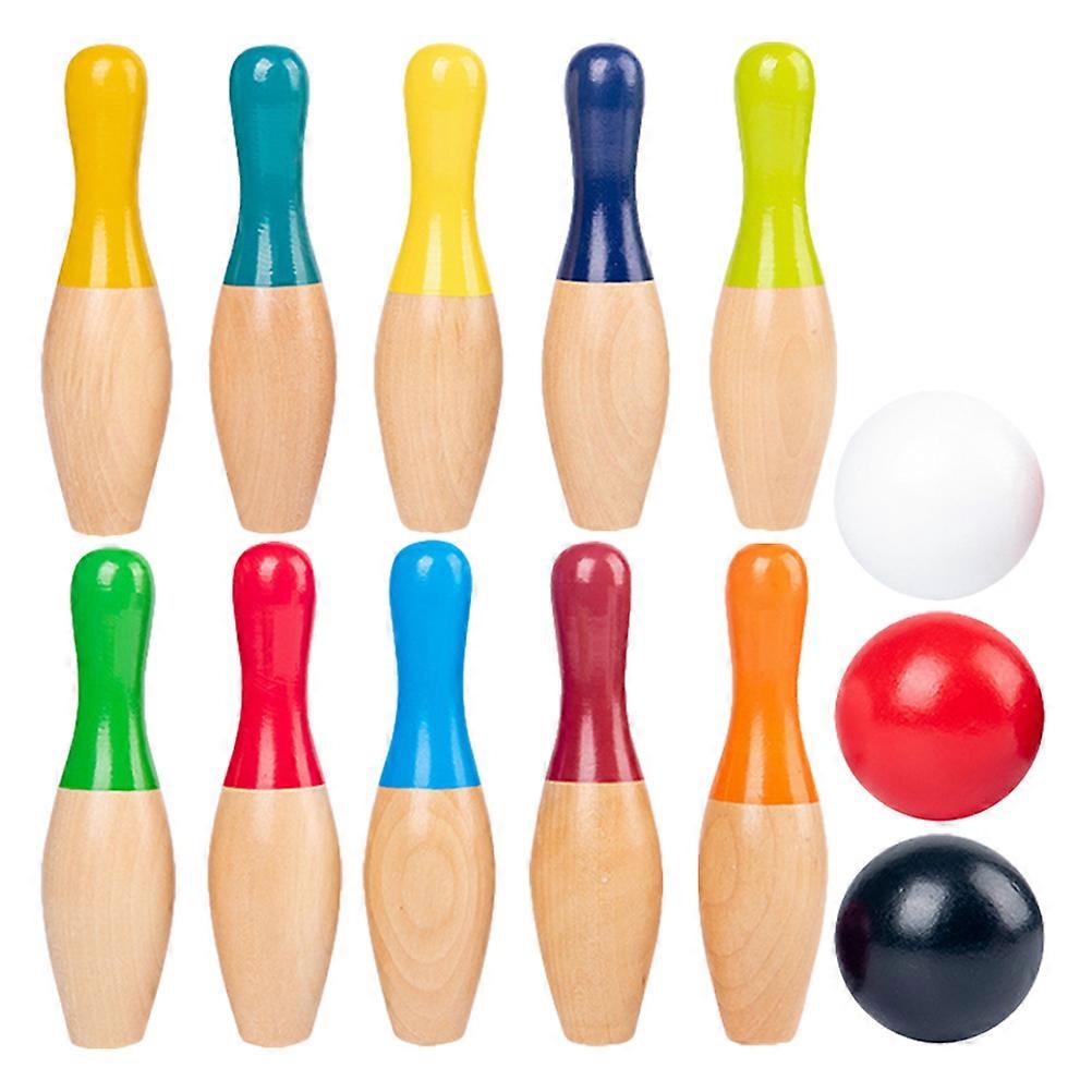 Kids Playthings Bowling Set for Home Use Fun Bowling Kit 2Sets
