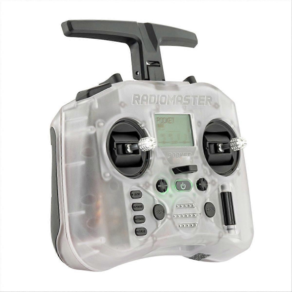  for Pocket TBS NANO ELRS  mitter Remote Portable Built in LED Light Foldable Antenna  parent White