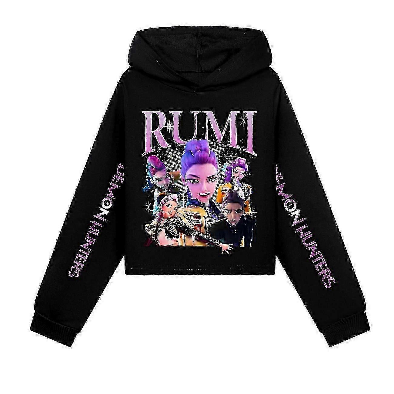 Mikiny s kapucňou K-Pop Demon Hunters, detské oblečenie, móda, ležérne, mikiny s kapucňou, pulóver K-Pop Demon Hunters, 26 ks