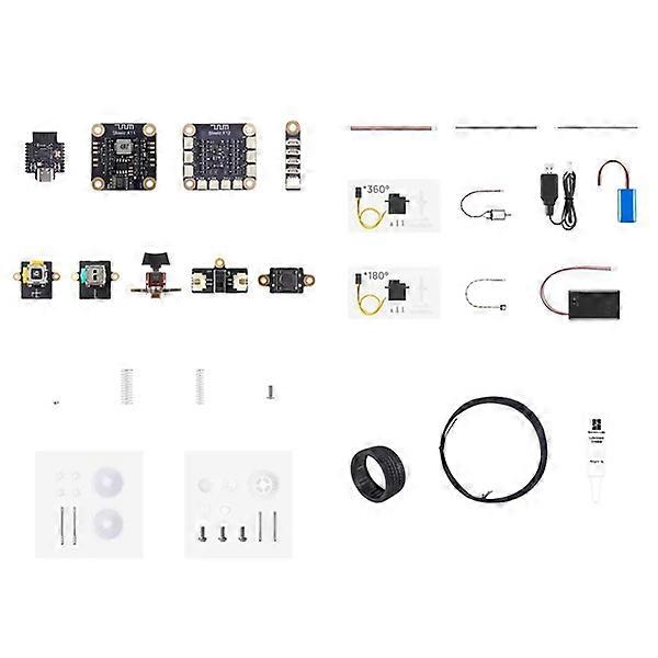 CyberBrick Hardware Kit for Bambu Lab Creator Program Modular Programmable Hardware Beginner Kit 3D Printer Accessories