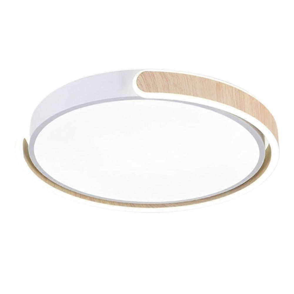 Dimmable LED Flush Mount Ceiling Light with Remote, UltraThin Energy Saving Lamp 55cm