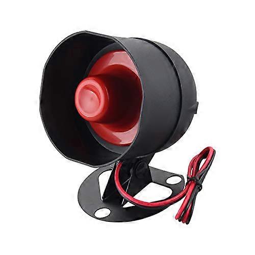 Universal 6 Tone Car Alarm Siren 120dB Loud 12V 15W Security Horn for All Vehicles