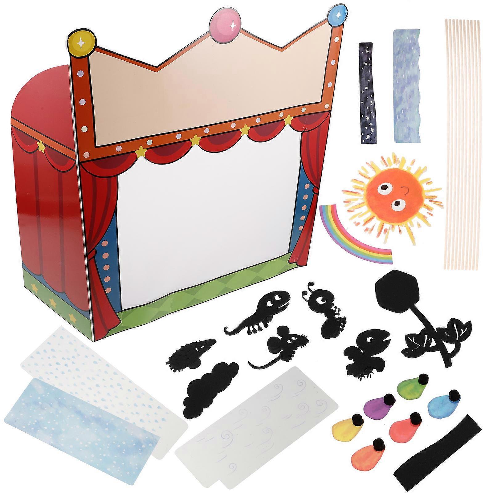 Shadow Puppet Kit DIY Puppet Kit for Game 1Set Paper Craft
