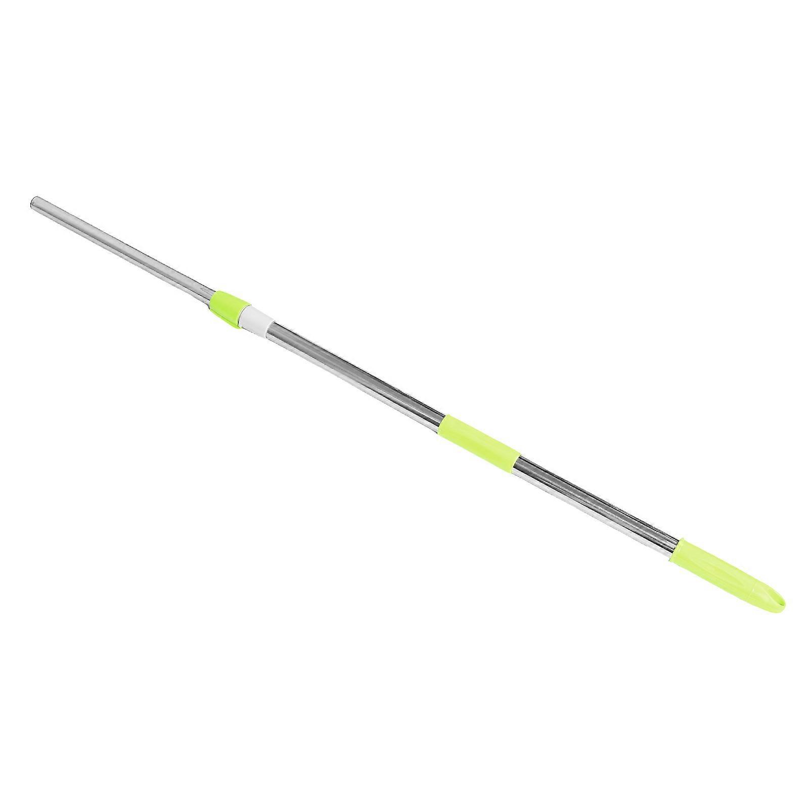 Stainless Steel Mop Rod with Adjustable Length for Thorough Cleaning and 360-Degree Rotation Multi