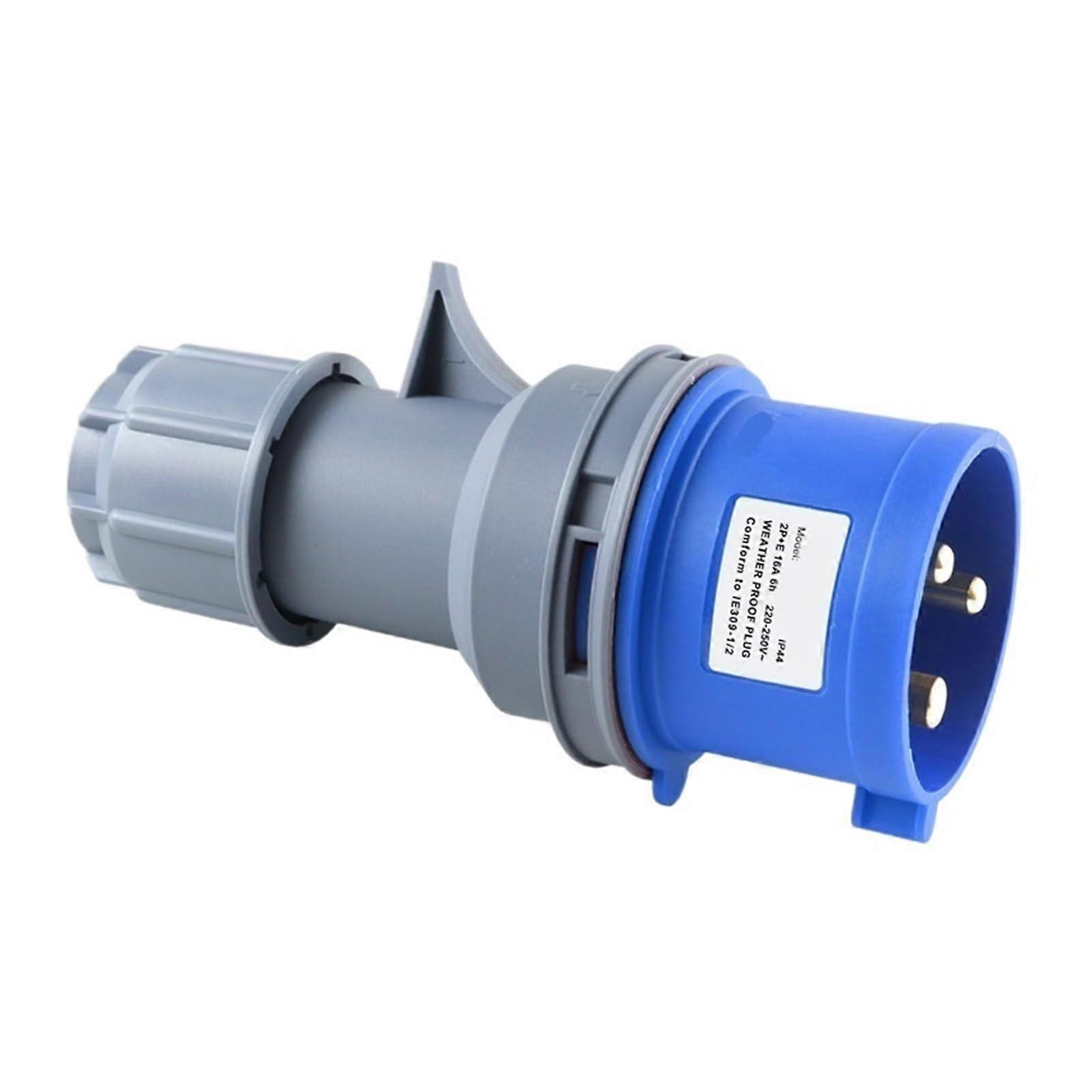 Industrial Plug and Socket 3 Core 16A Waterproof Dustproof Aviation Connector for ThreePhase Power