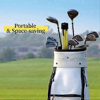 Golf Alignment Sticks Training Aid 4 Pack,3-Section 48 Inch Golf Swing Trainers Foldable Practice Rods Aiming Sticks