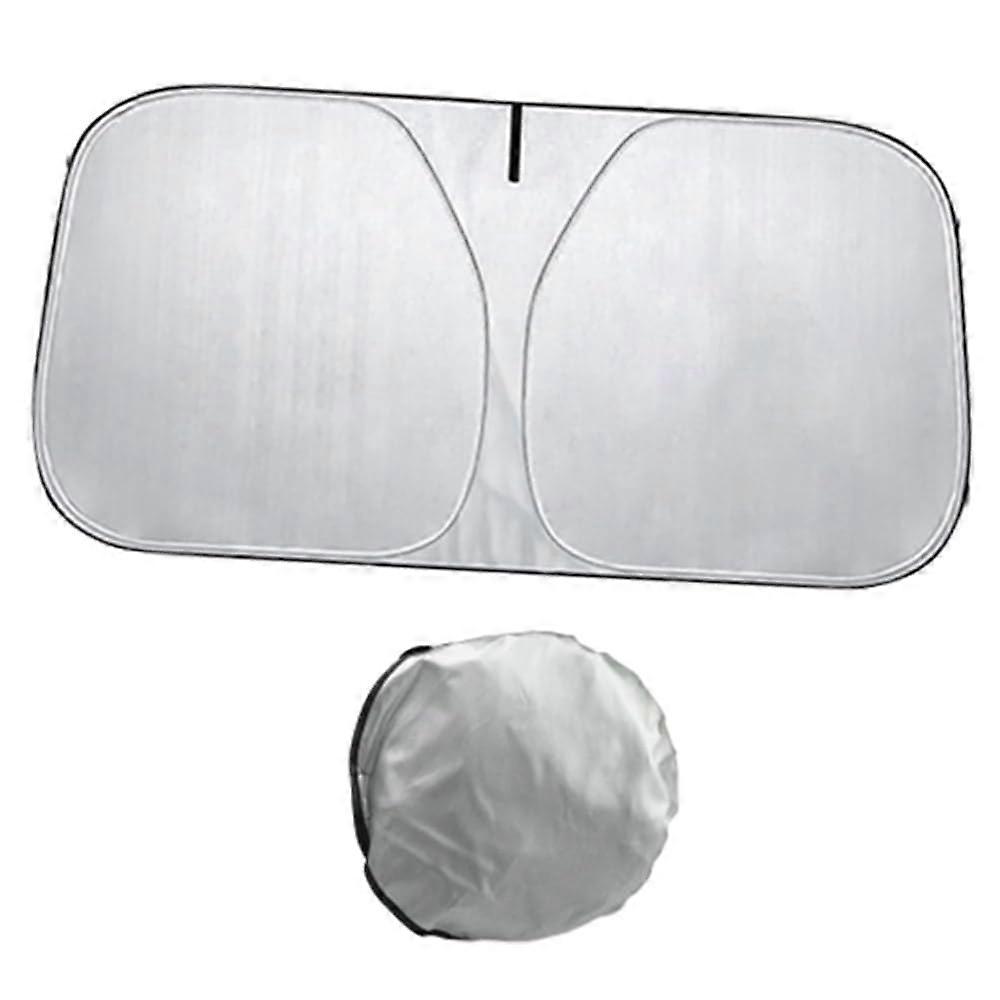 Car Sun Shade for Dodge Ram 1500, 99% UV Blocking Custom Fit Foldable Front Windshield Protector