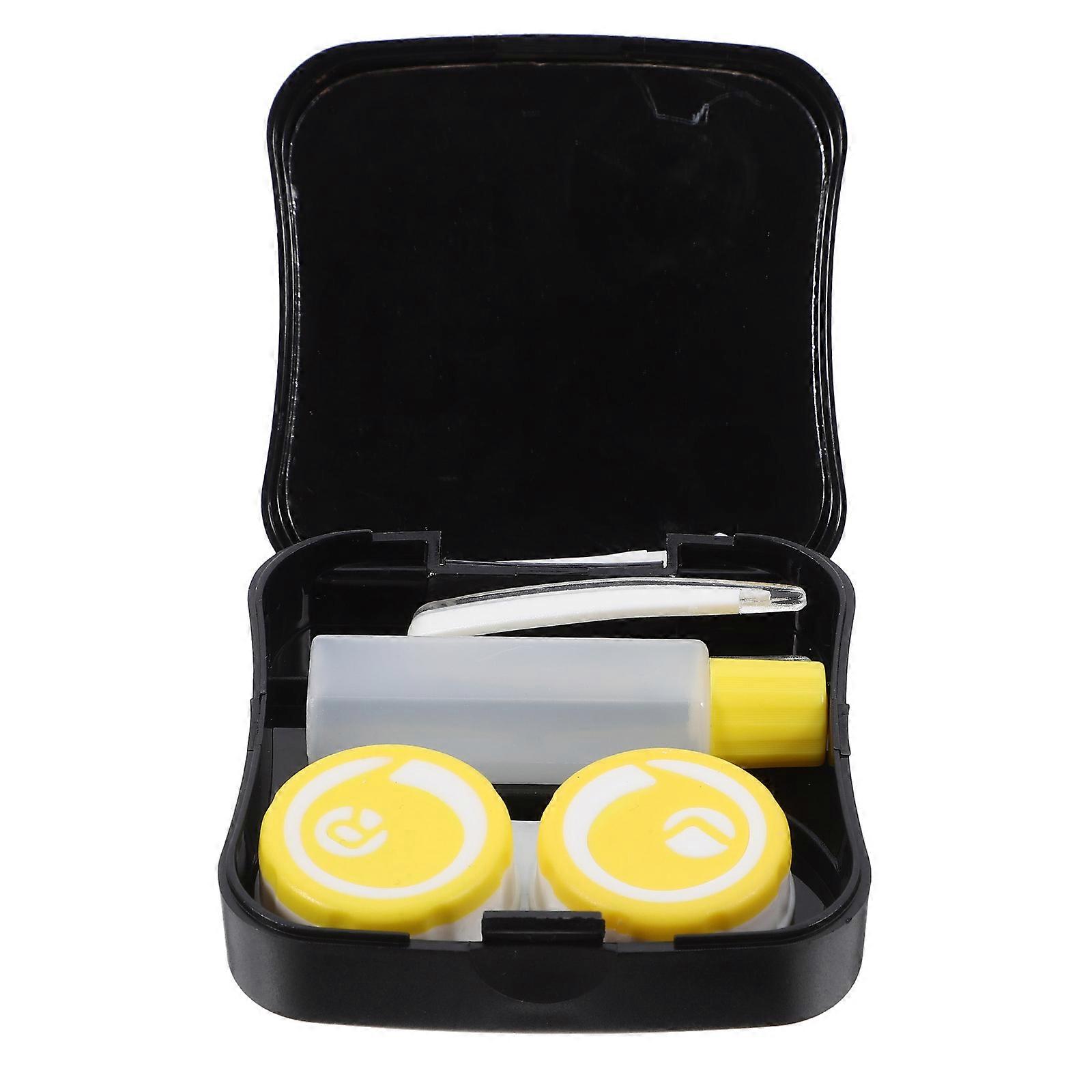 Lens Case for Storage with Clamshell Opening Assorted Color