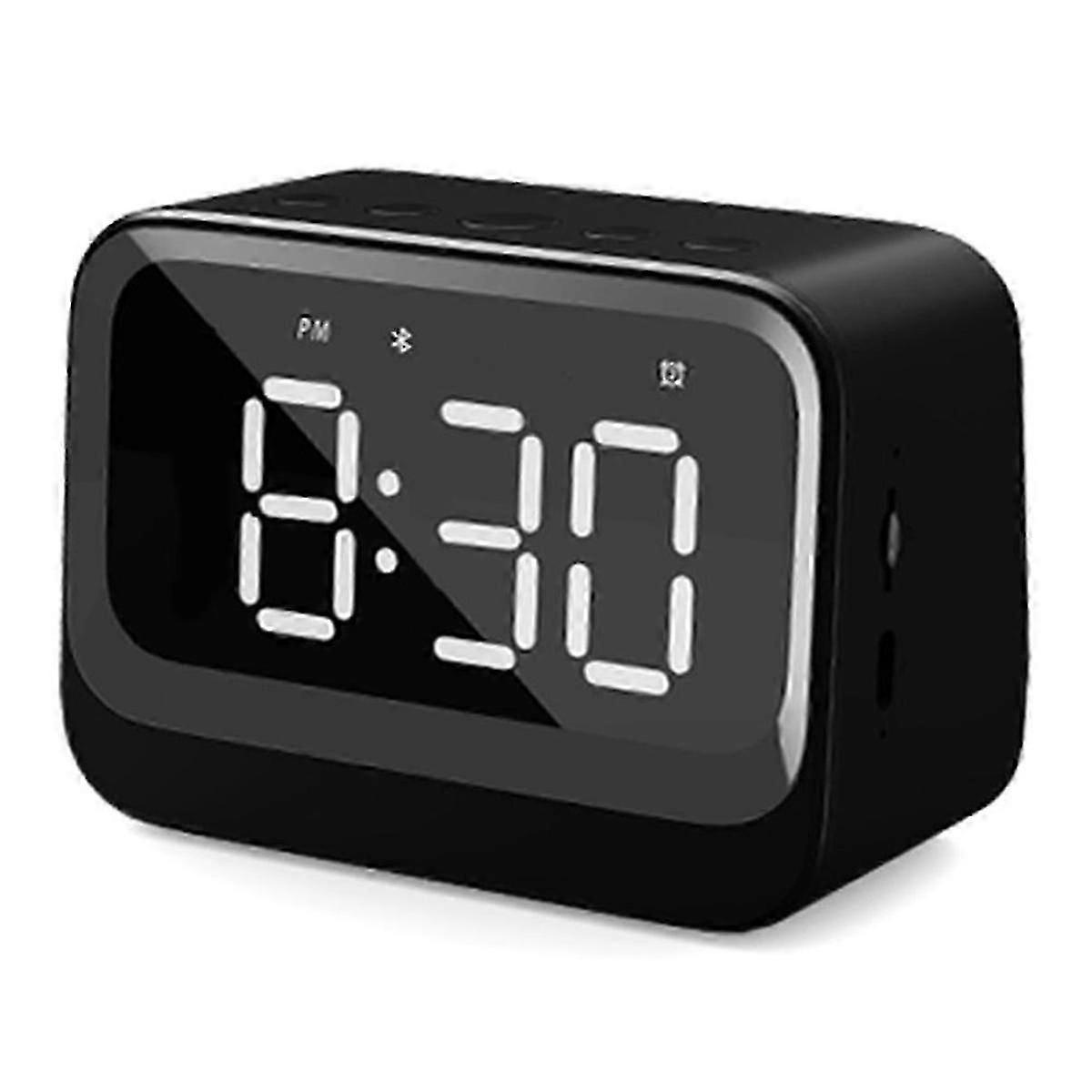 Dual Clock Bluetooth Speaker with TF Card Playback