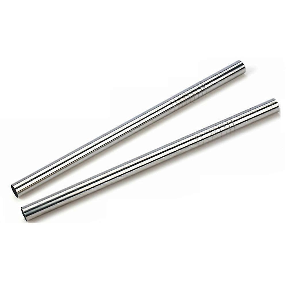 Drinking Straws Reusable For Beverage 0.43 Inch Diameter Straight 4Pcs