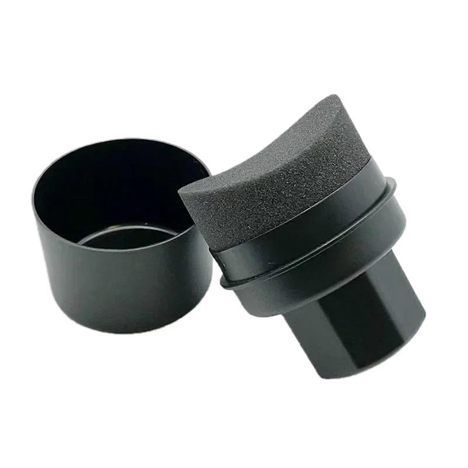 Tire Dressing Applicator with Ergonomic Grip and Protective Lid,  Density Car Waxing Sponge