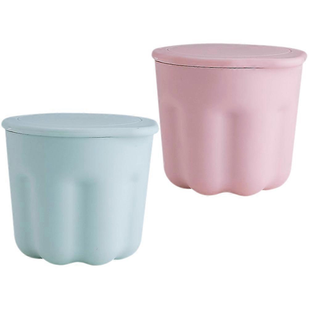 Silicone Brush Cleaning Bowl Makeup Tool Cleaner for 4Sets