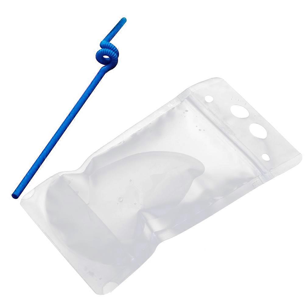 Drinking Bag Re-Sealable Beverage Pouches for Drinking Use 25Pcs