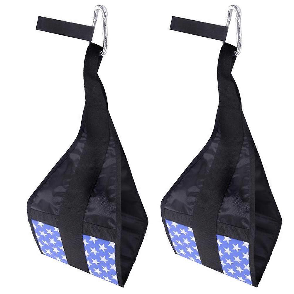 Hanging Abdominal Belt for Pull-Up Bar Use with 4Pcs Elastic Band Set for Training