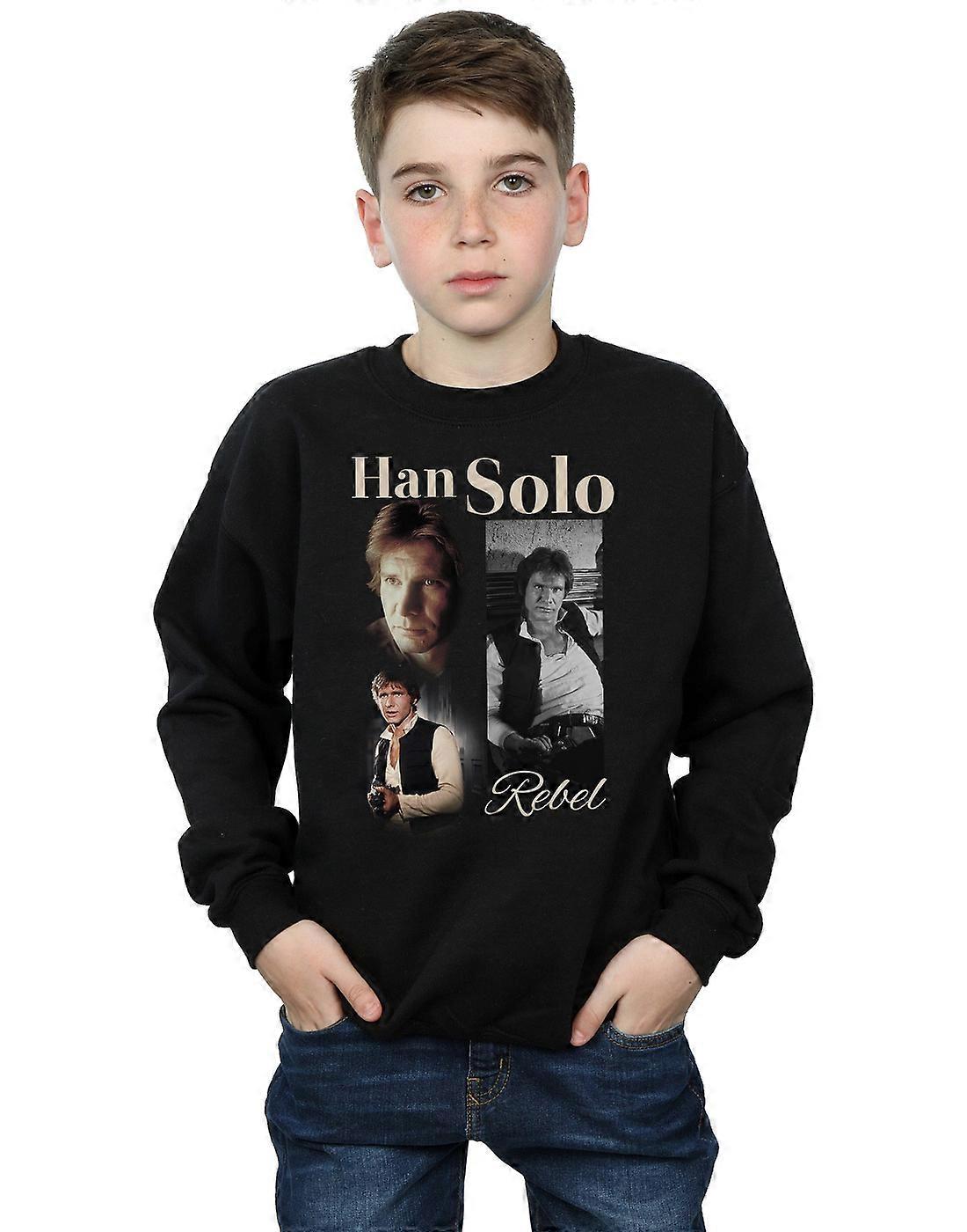 Star Wars Boys Han Solo 90s Style Sweatshirt