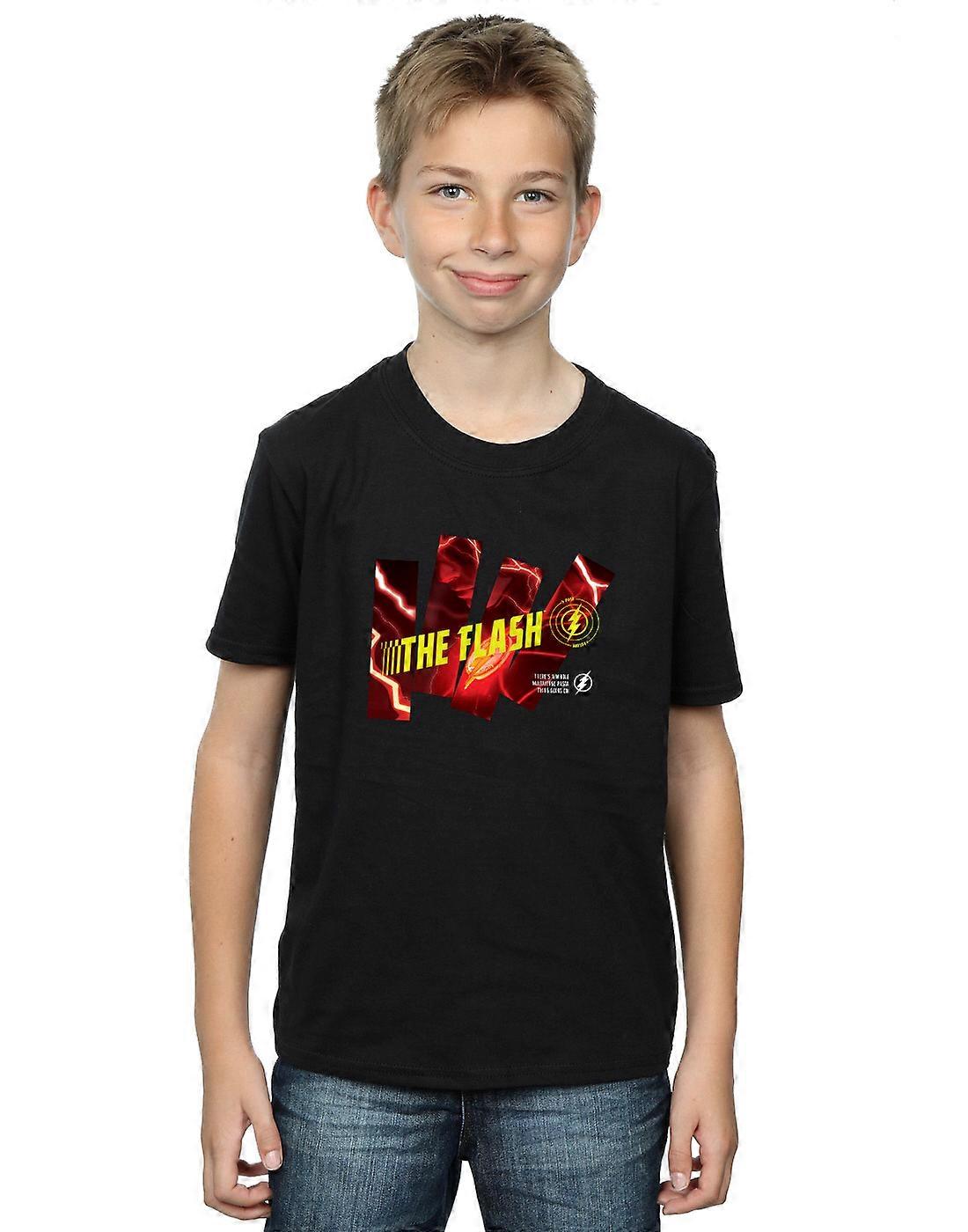 DC Comics Boys The Flash Pillars T-Shirt