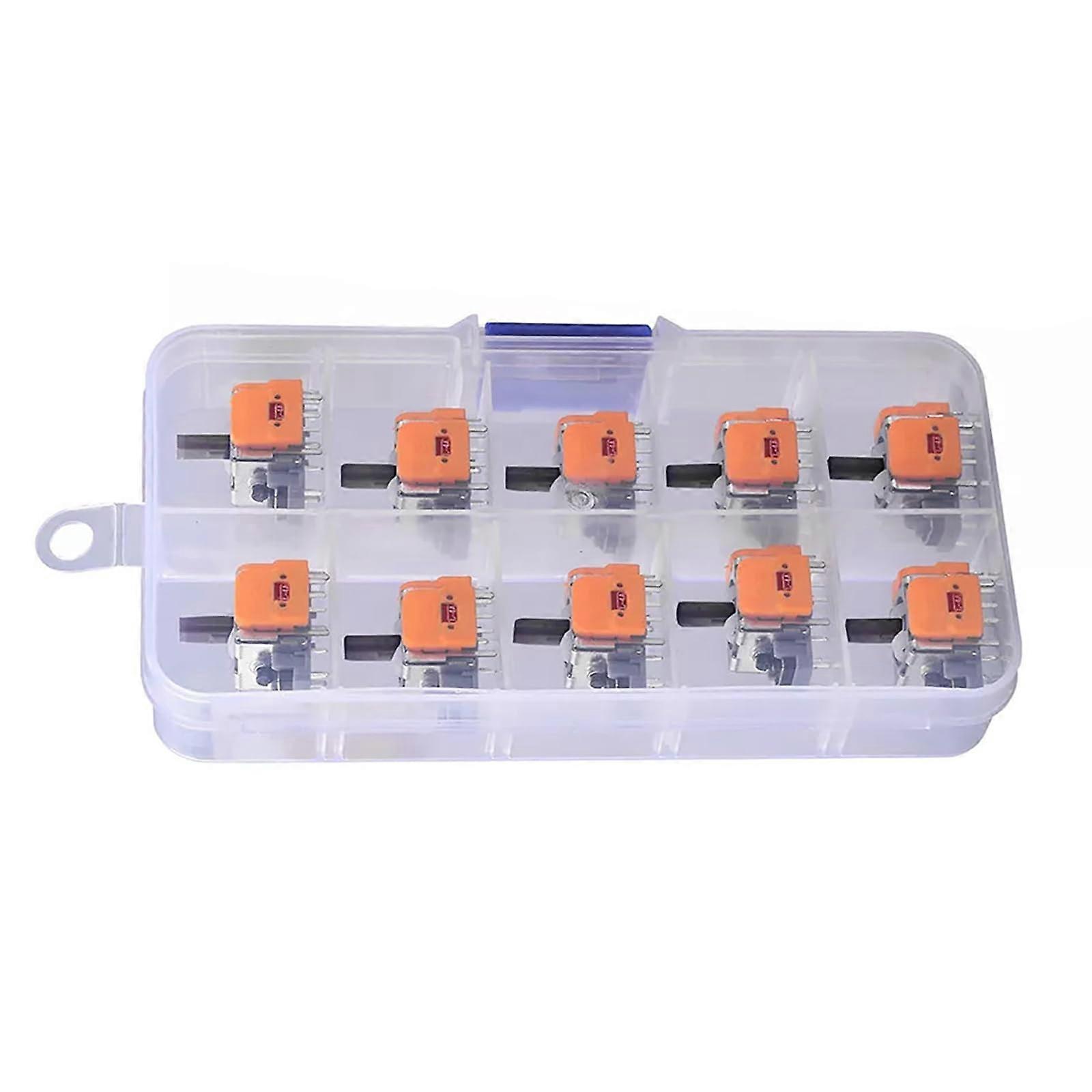 10PCS Joystick Replacement for PS5 DualSense with Hall Effect Thumbsticks, Adjustable Height, No Drift